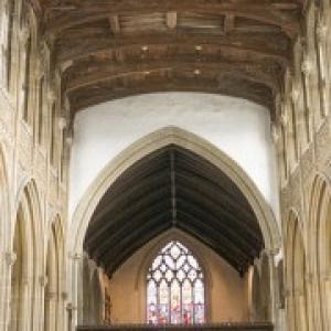 church nave and roof